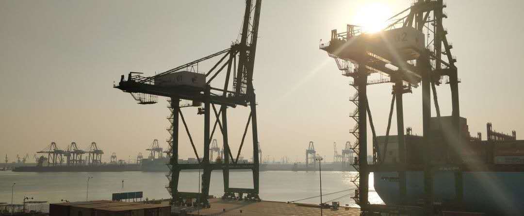 天津港“地中海东南亚航线”正式开启首航